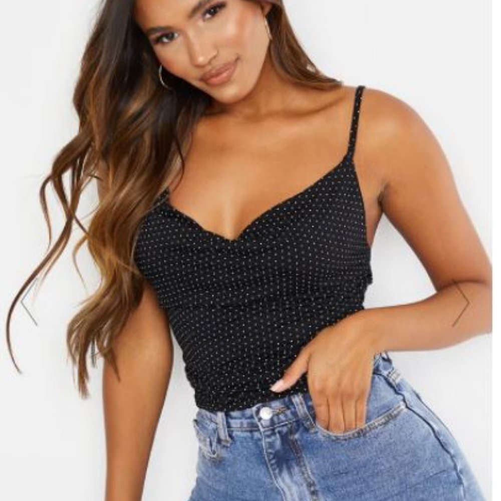 PLT Polka Dot Tank Top